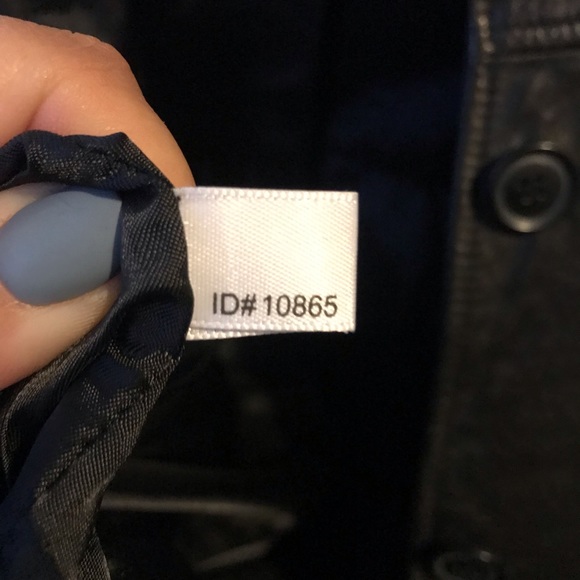 Vintage Express leather long coat - Picture 6 of 6